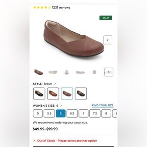 Xero Shoes Brown Leather Phoenix Flats